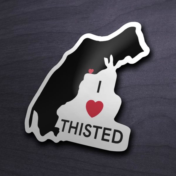 I love thisted sticker